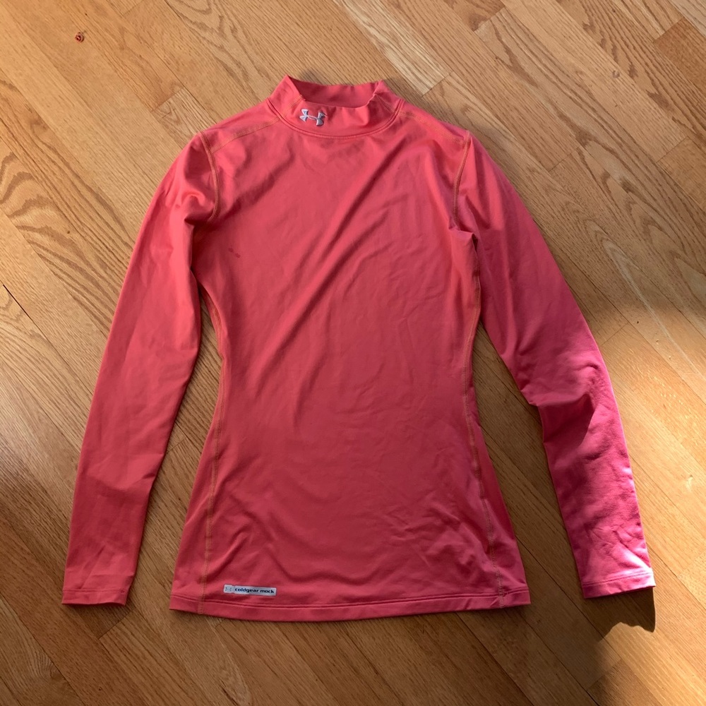 Under Armour Cold Gear Pink Long Sleeve Size S